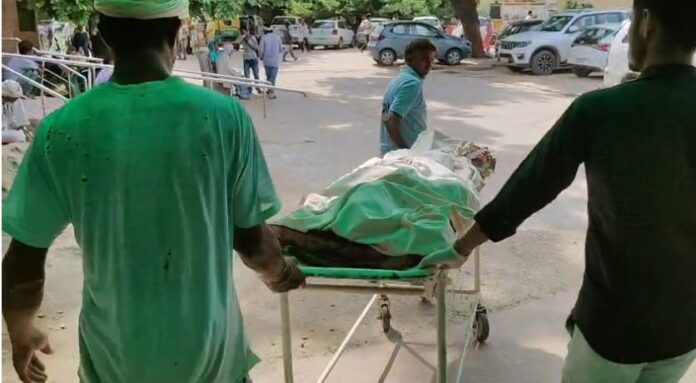 बस की टक्कर से युवक की मौत