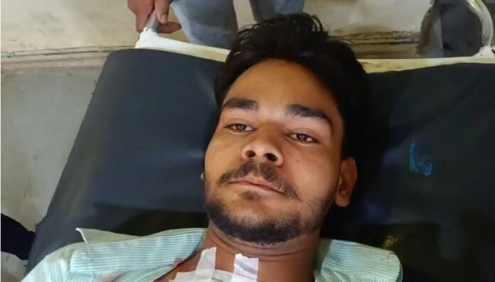 2555 युवक पर चाकू से हमला