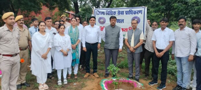418 खैरथल वृक्षारोपण कार्यक्रम