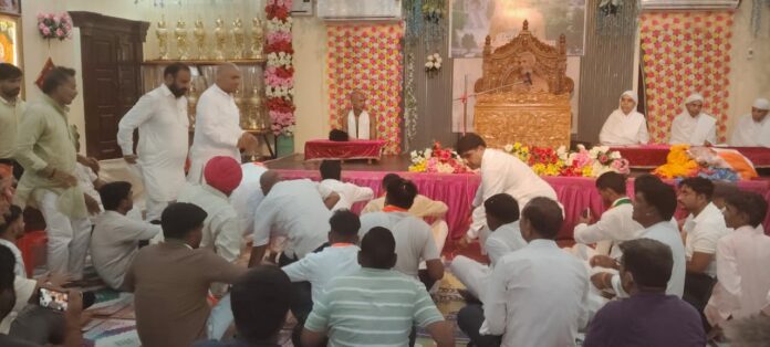 441 चातुर्मास में पहुंचे केंद्रीय मंत्री भूपेंद्र यादव