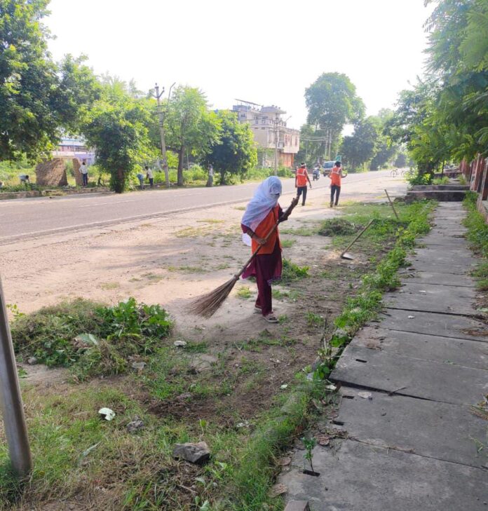 अलवर शहर के विभिन्न वार्डों में स्वच्छता