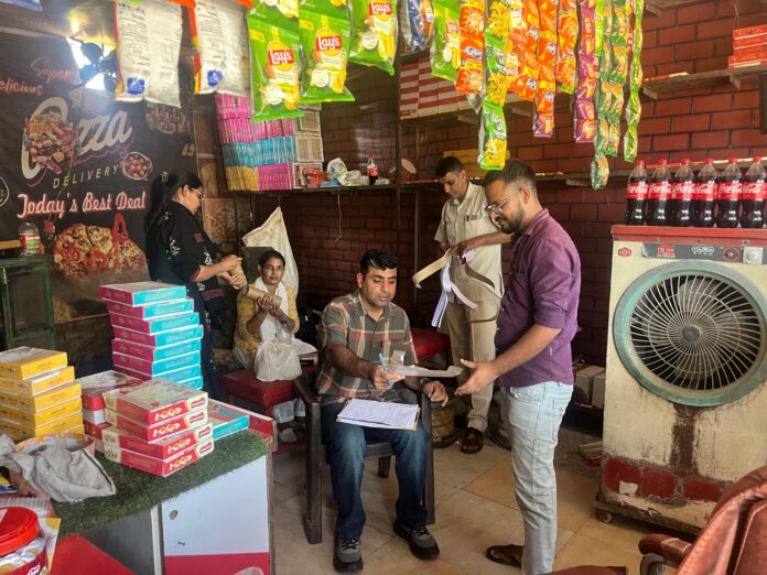 चिकानी खाद्य सुरक्षा विभाग कार्रवाई