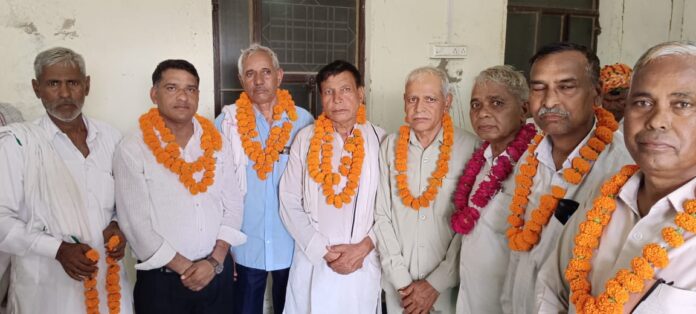 2704 मालाखेड़ा में कार्यकारिणी निर्विरोध गठित