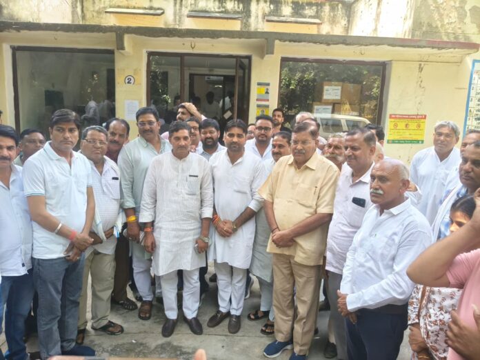 भाजपा के सभापति प्रत्याशी बने विक्रम चौधरी