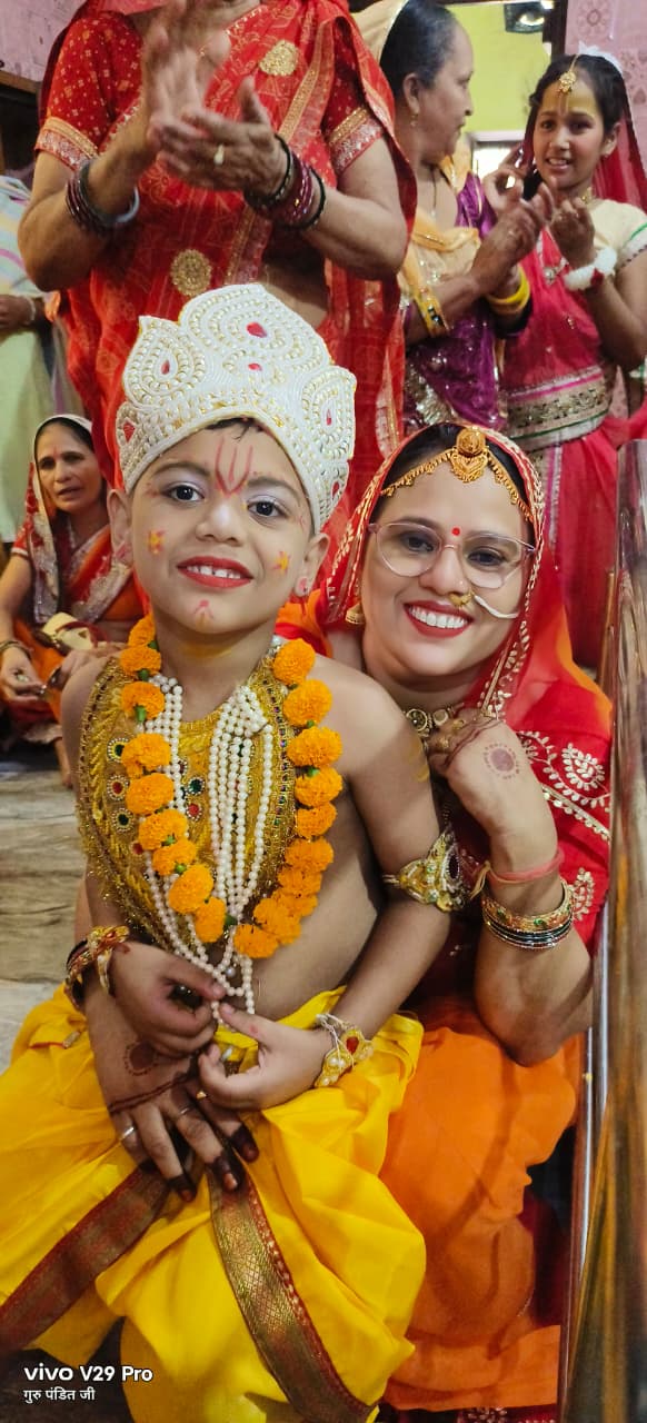 617 मंदिर में नंदोत्सव श्रद्धा और उल्लास से मनाया गया