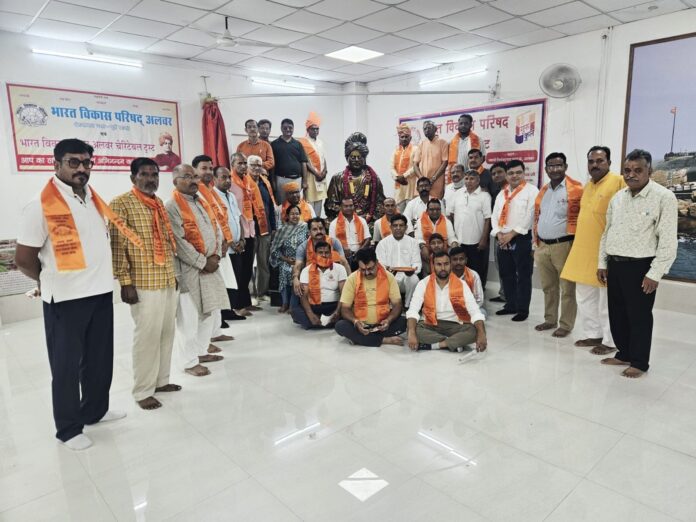 654 स्वामी विवेकानंद स्मारक पर लोकमंथन यात्रा का स्वागत