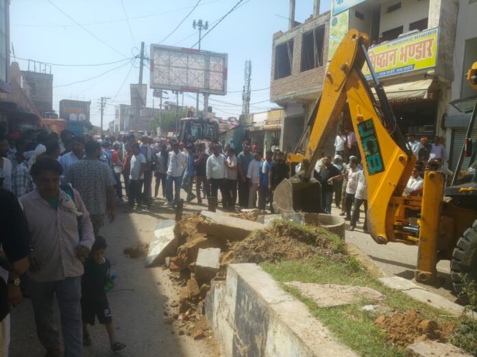 2821 खैरथल में अतिक्रमण और जाम से मुक्ति की उम्मीद जगी