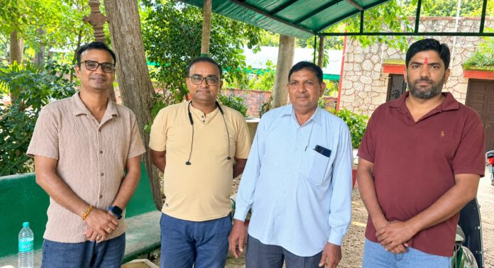 2936 रेल विकास संघर्ष समिति के पदाधिकारी
