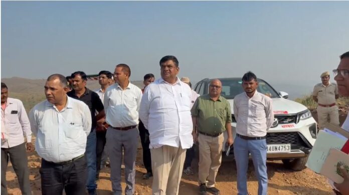 2990 वन मंत्री संजय शर्मा ने किया निरीक्षण