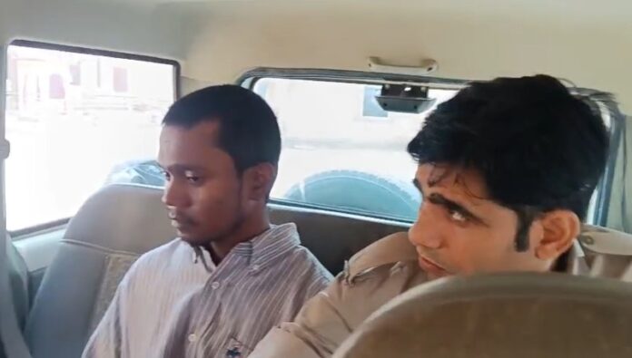 नाबालिग बालिका का आरोपी पुलिस हिरासत में